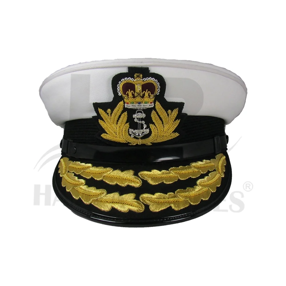 Custom Police Pilot Uniform Hat Officer Cap Carnival Cosplay Army ...