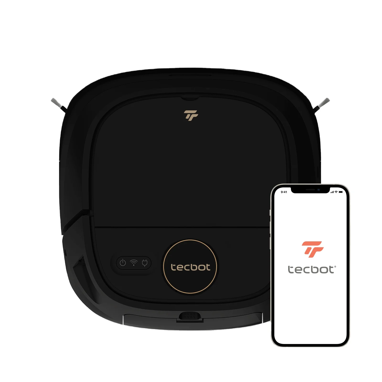 Tecbot M1 Robot Vacuum Cleaner Household Cleaning Appliances Wireless Dust Home Map Motor Power