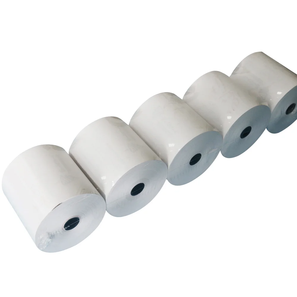 55g Thermal Receipt Paper 80*80 Cash Register Thermal Paper Rolls ...