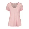 2020 Fashion Clothing Women Deep V Tees Anti Sweat T Shirts Slub Jersey T Shirt