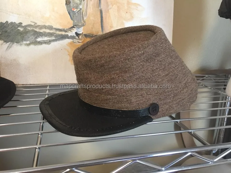 Civil War Cs Kepi Solid Color Jean Wool Hats Buy Civil War