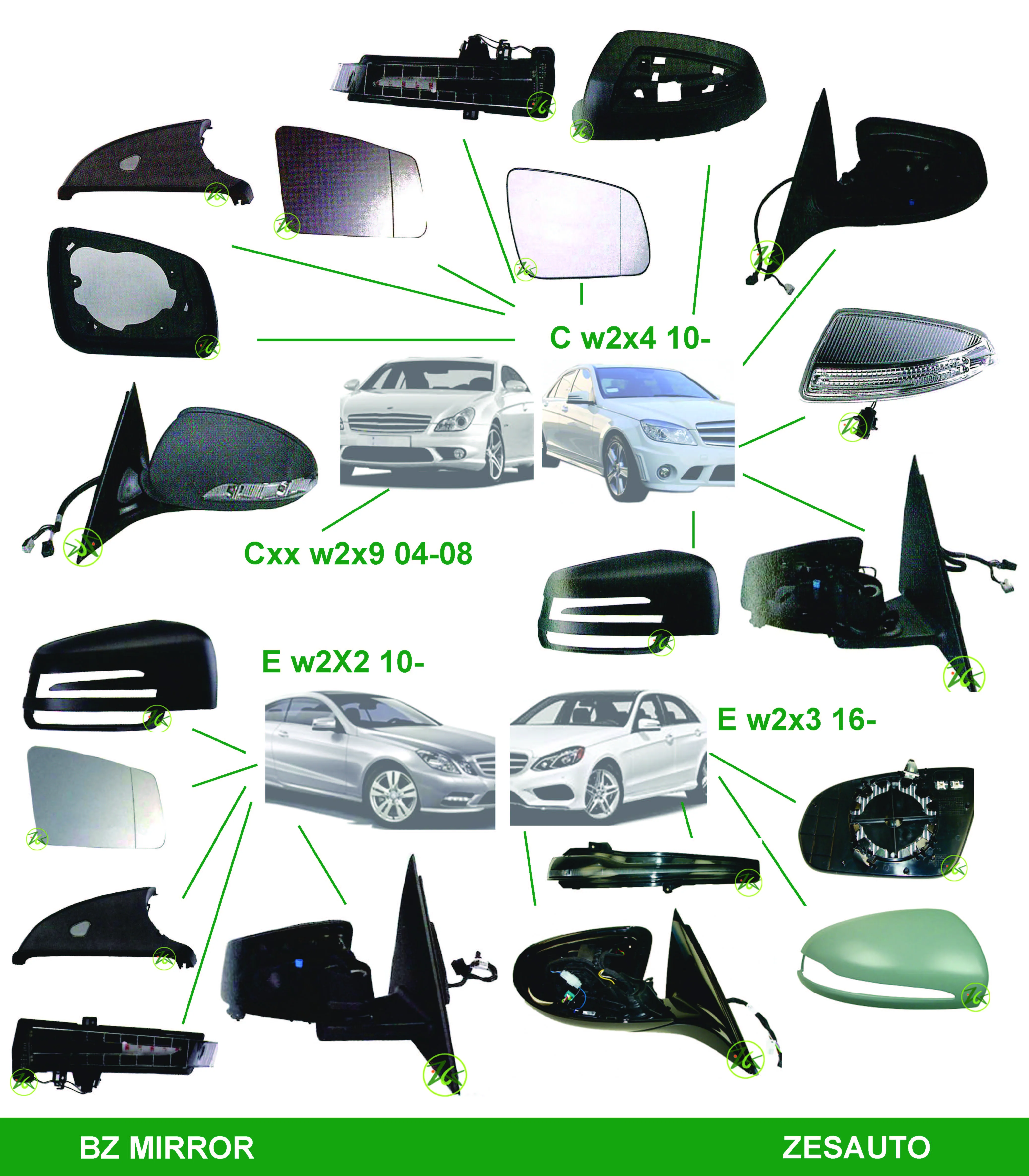 Car Mirror,Mirror Arm,For Passenger Car,Wagon,Truck,Pickup Buy Auto