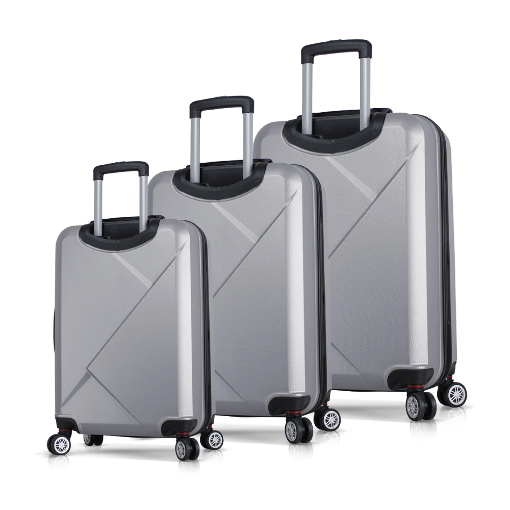 High Quality Wholesale Product My Valice Diamond Abs Suitcase Set Of 3