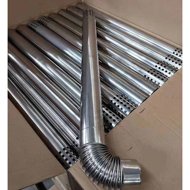 Stainless Steel Concentric Horizontal Vent Termination Pipe For Indoor