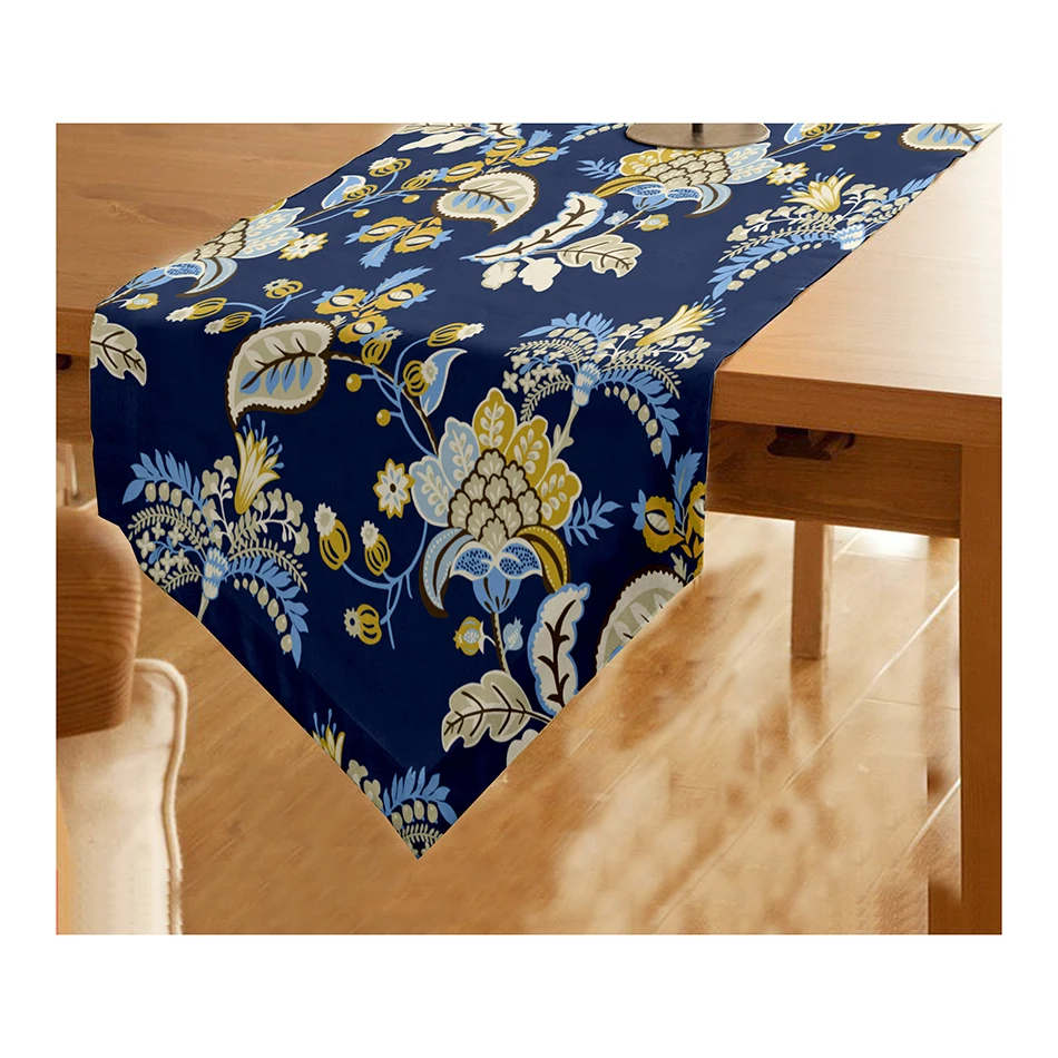 Eco Friendly Digital Printed Cotton Canvas Table Runner For Restaurant Buy Cheap And Bulk Table Runner Wholesale Custom Designed Table Runner High Quality Cotton Table Runner Product On Alibaba Com