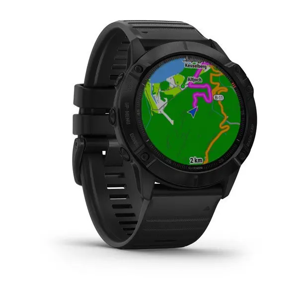 
GARMIN FENIX 6X PRO BLACK W/ BLACK BAND 010-02157-01 