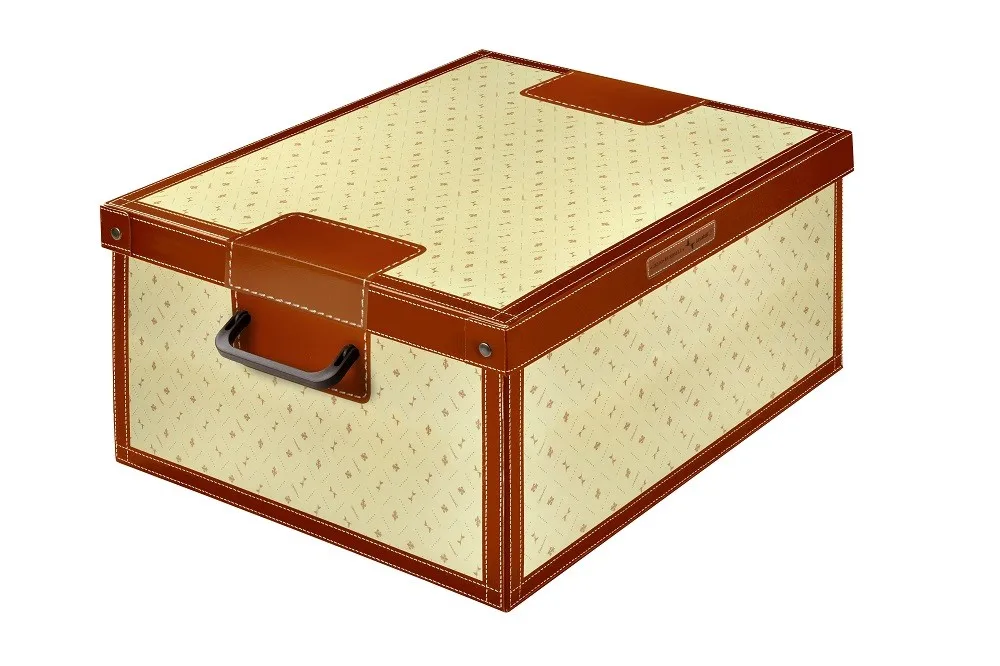 Decorative Home Storage Box In Cardboard With Handles Giglio Big Size 50 X 40 X 25 Cm Buy Cardboard Storage Box Storage Boxes Cardboard Box Product On Alibaba Com