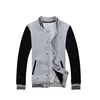 Wholesale Men Children Varsity Casual Fitness Blank Hoodie College Manufacture Embroidery Twill Baseball Jacket sportswear OEM