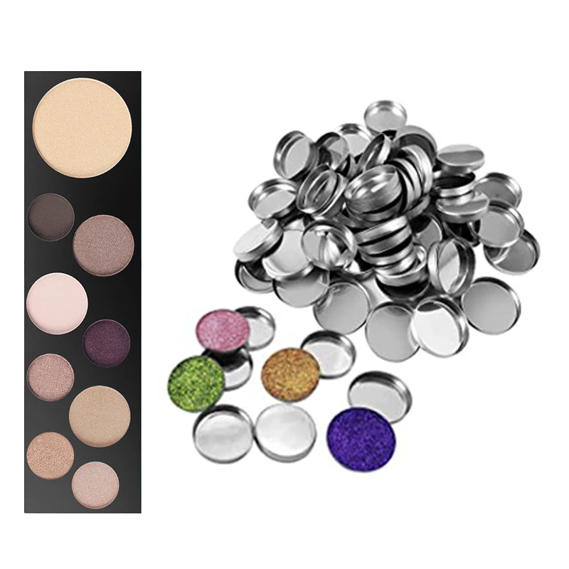 Factory Custom Round Single Eyeshadow 24 Pans Circle Eyeshadow Empty