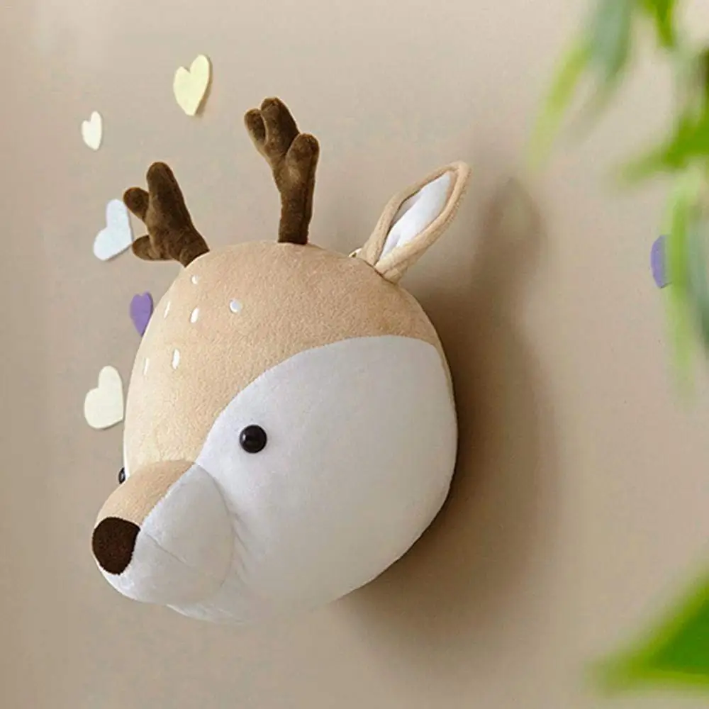 2020 Wall Hanging Home Decoration Modern Felt Animal Head Wall