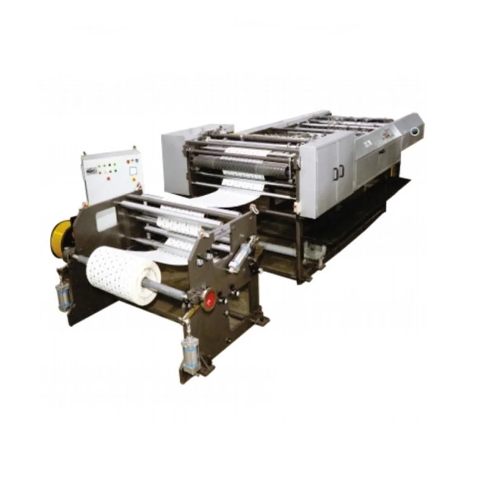 Higher Speed Roll To Sheet Cutter Machine Automatic Roll Fabrics Roll Cutter / Shearing Cutting