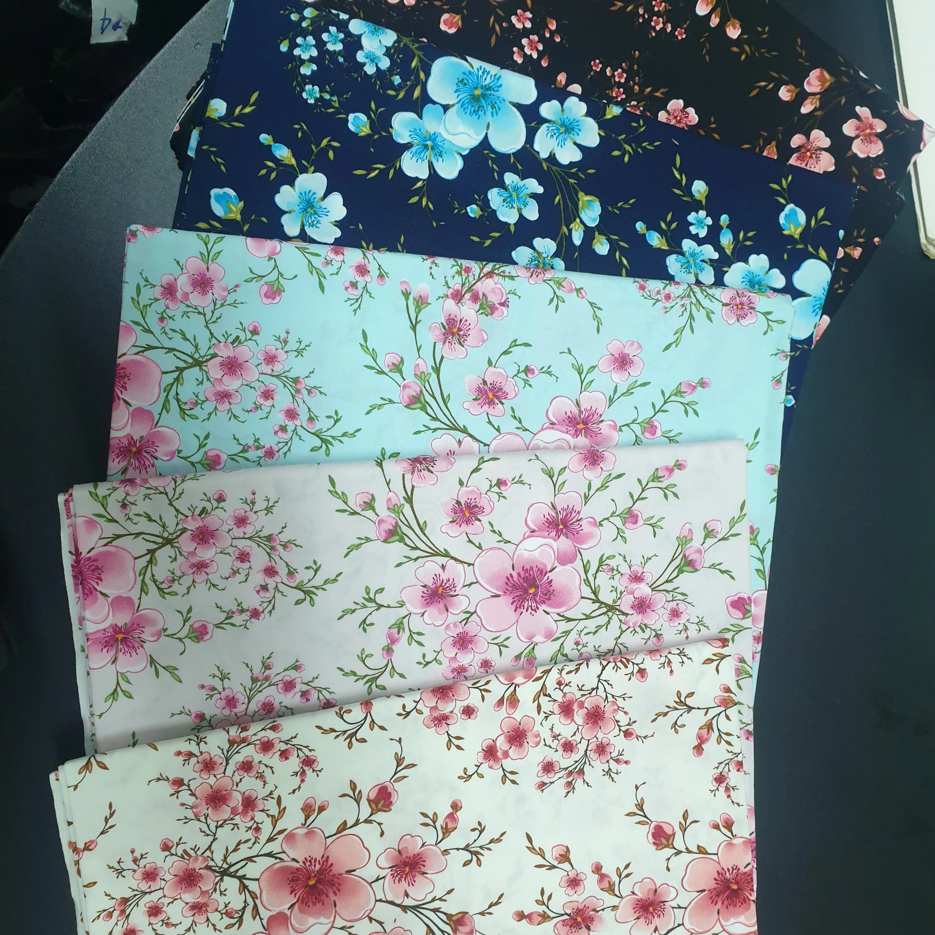 New Fabric Product Tokai Japan Style Flower Print 100 Cotton