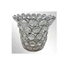 crystal taper t light holder curvy design