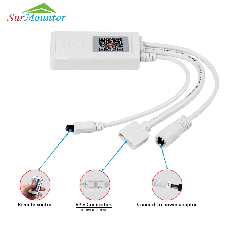 24V LED Dimmer Switch WW LED Dimmer Controller for LED Strip LED Alexa