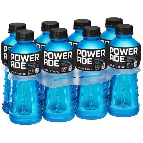 powerade 12x500ml all flavours - isotonic sports drink- cheap pr