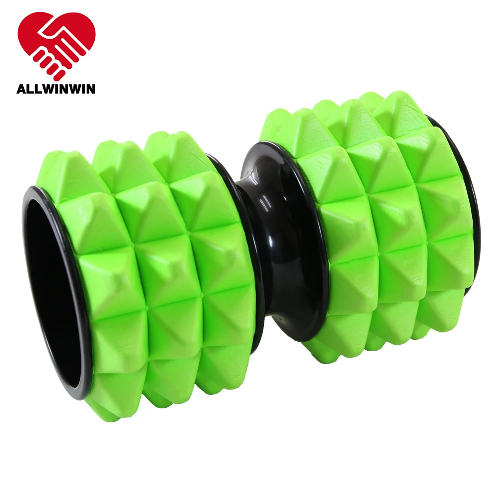 Mini Foam Roller Dumbbell Bumpy Spike Thoracic Gym Myofascial Hand