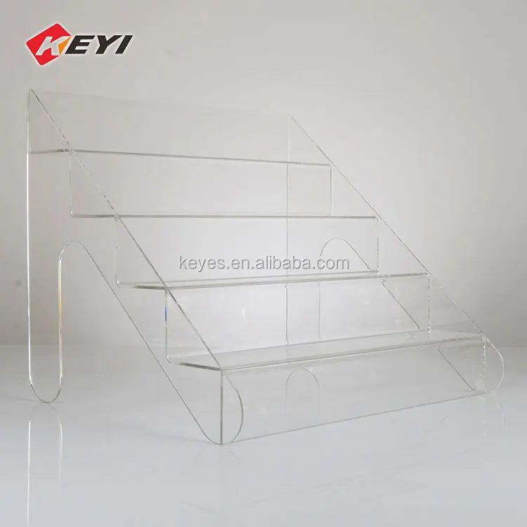 Luxury Custom Delicate Acrylic Perfume Bottle Counter Top Display