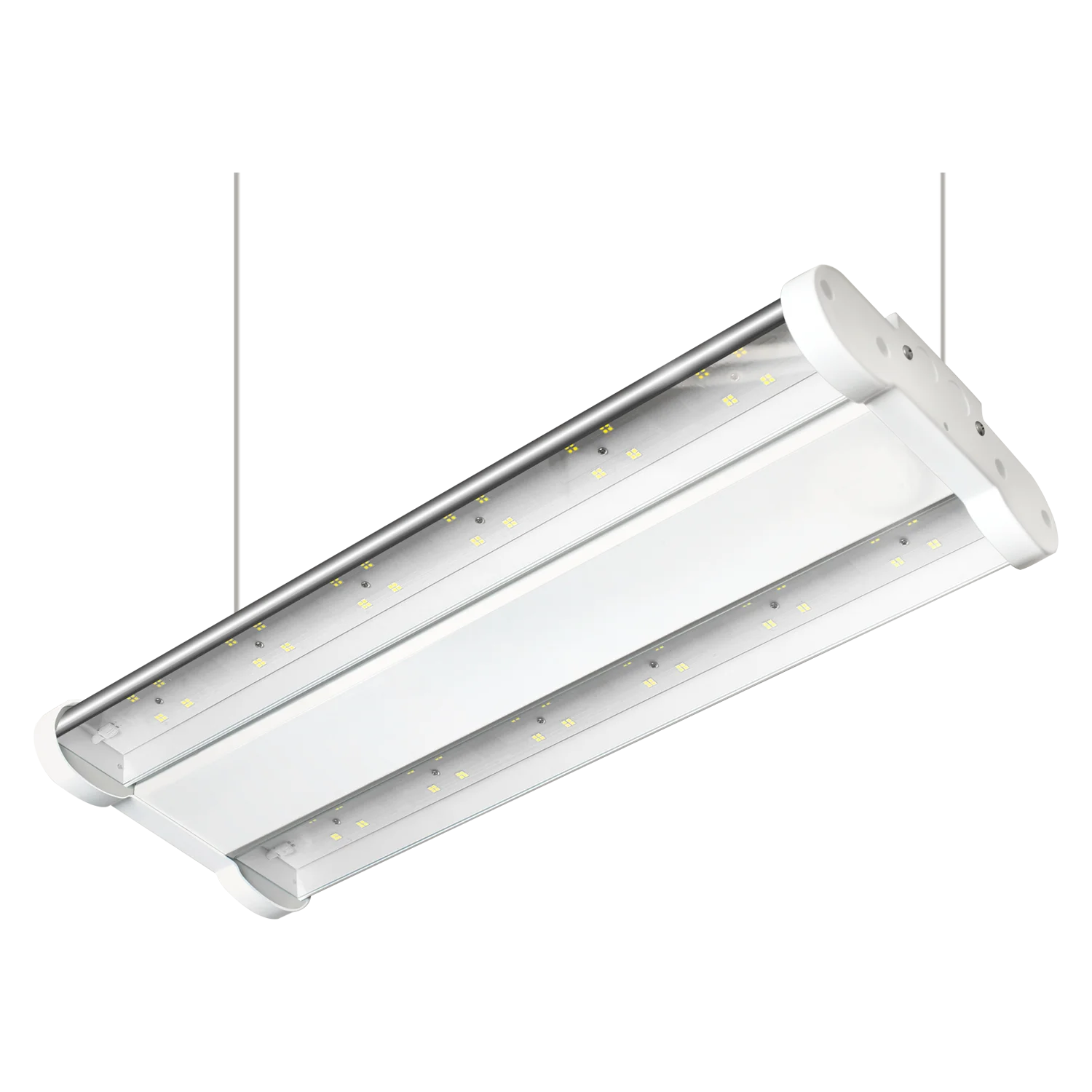 100w Factory garage warehouse industrial led linear high bay light with 5 years warranty