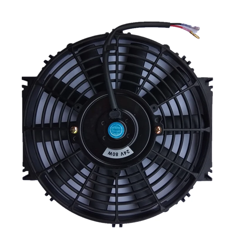 10 Inch 80w 12v 24v Radiator Universal Cooling Fan For Car Bus Truck ...