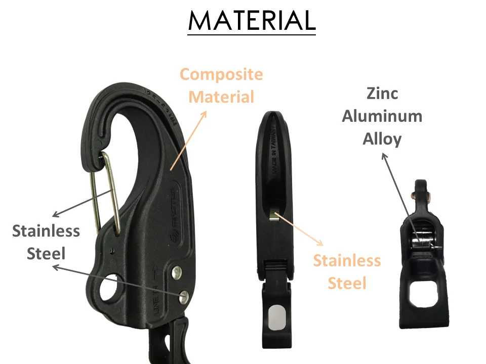 Heavy Duty Cord Rope Tightener Adjustable Hookrope Tightener Small