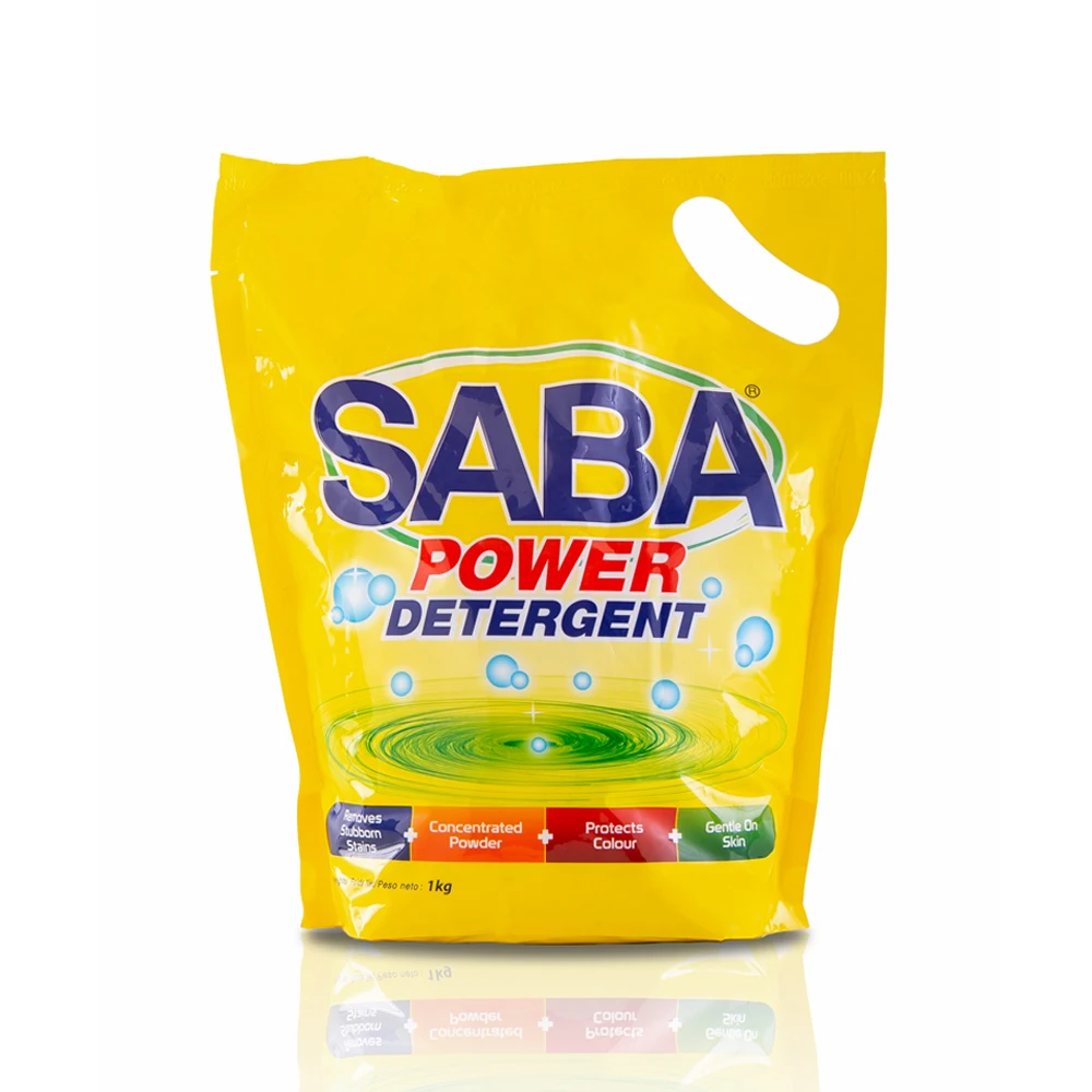 Unique Formula Laundry Detergent Powder Saba Floral Washing Laundry