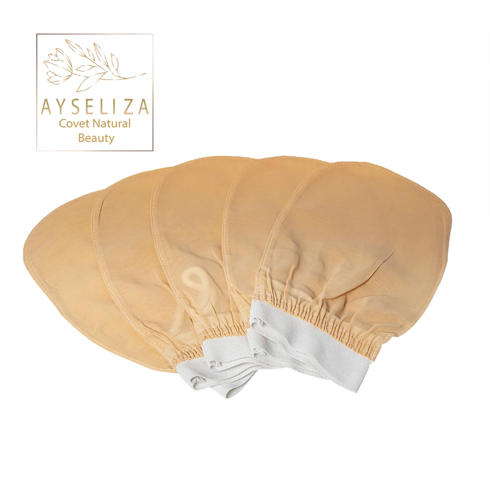 Silk Exfoliating Glove Turkish Gloves Custom Logo Ecofriendly Beauty