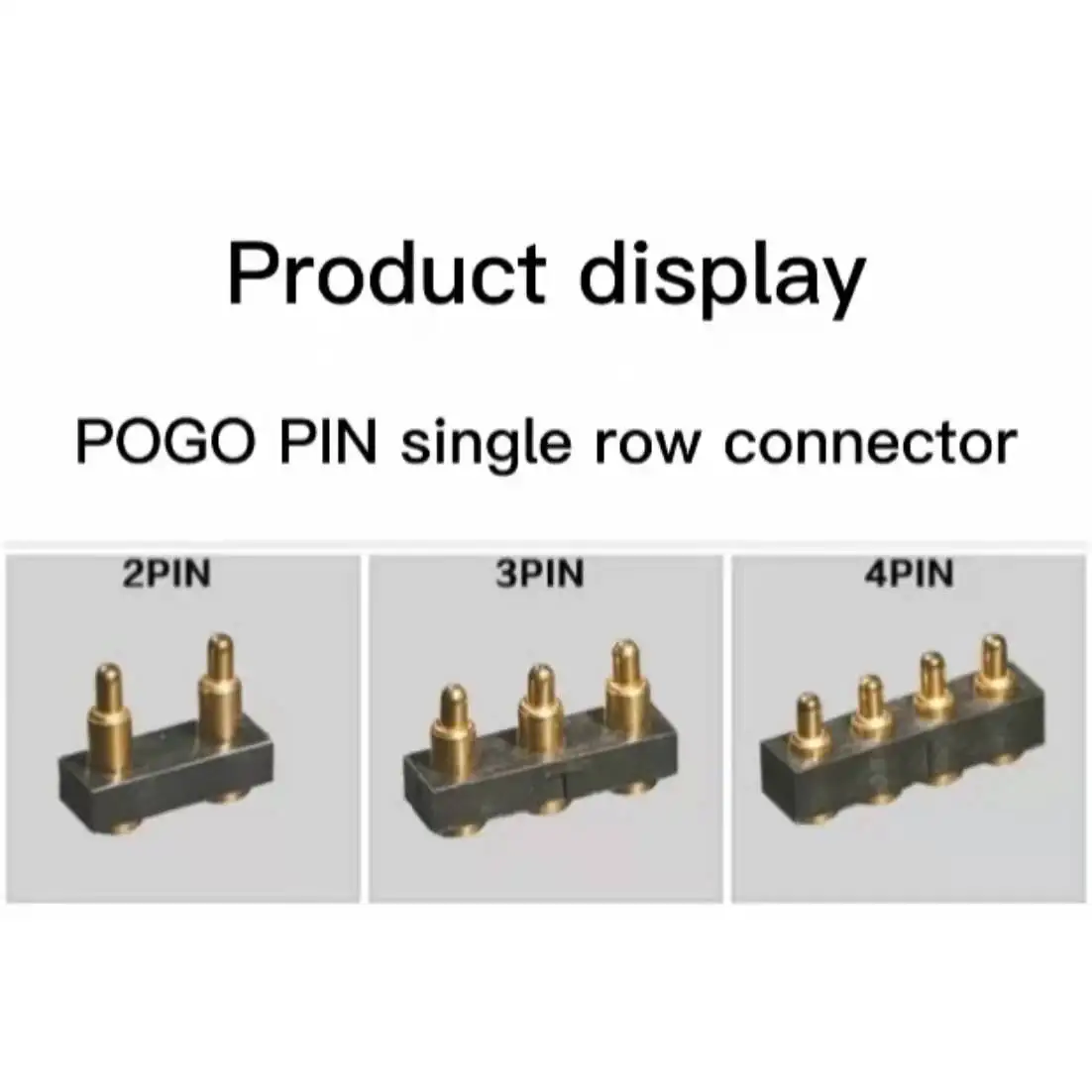 Smt 6 Pins Spring Loaded Pogo Pin Connecter Male 2 Row Pogo