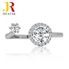 Wholesale bulk unique cz zircon stone statement ladies rings