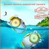 Kit camera wtih waterproof case Christmas smart gift kids digital camera with cartoon design