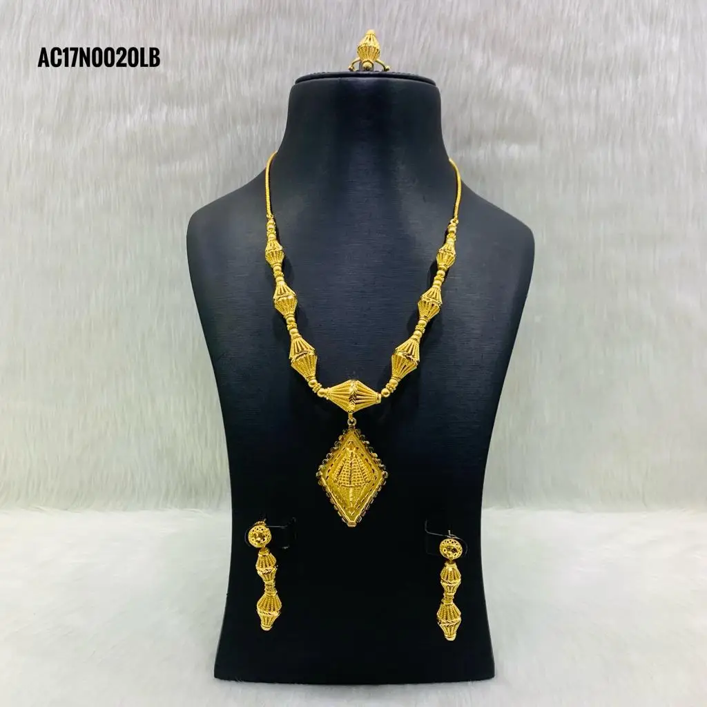 simple indian gold necklaces