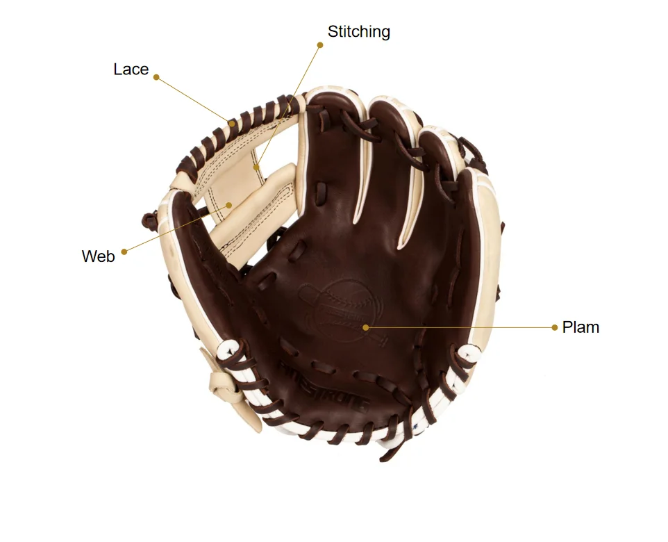 Source Custom japanese kip leather baseball gloves guantes de