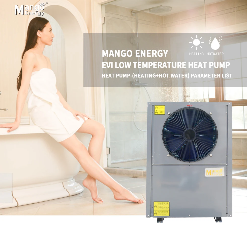 R32 Macon 19kw Evi Dc Inverter Heat Pump Mini Split Air Source Heat