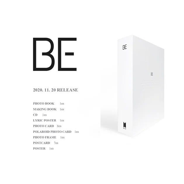 
[ BTS ALBUM OFFICIAL ] KPOP ALBUM _ BE (Deluxe Edition) Start selling after release 