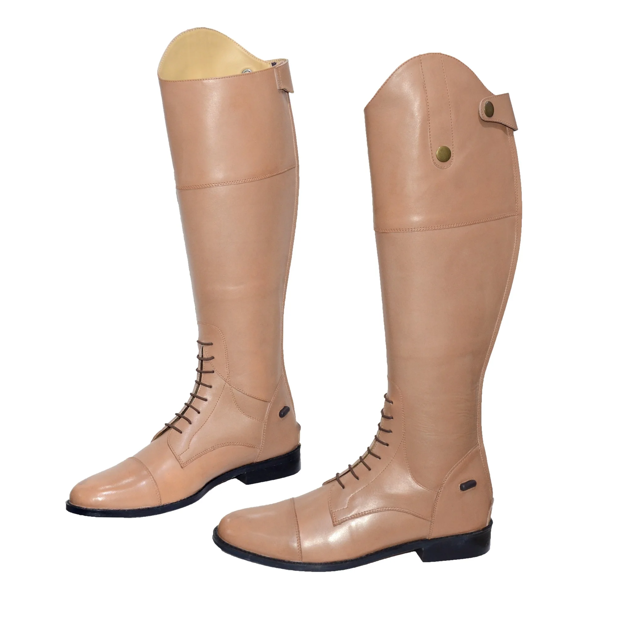 Genuine Leather Long Beige Color Boots For Women / Horse Riding Boots Buy Long Boot Genuine