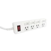 110V Multi Outlets and Individual Switch Extension Cord Plug
