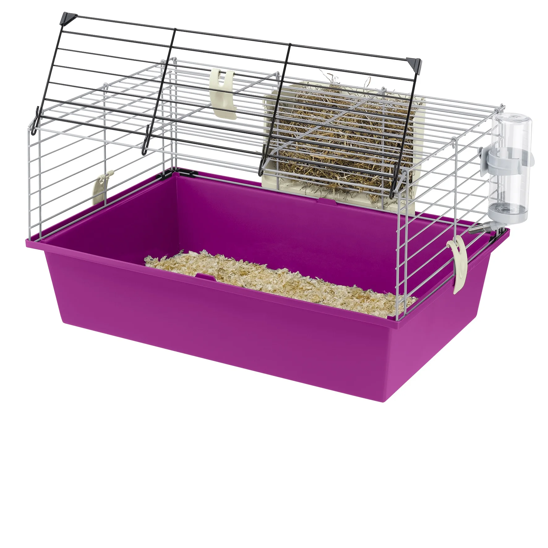 Guinea Pig Cage Cavie 60,Safety Locking System,Metal With Plastic
