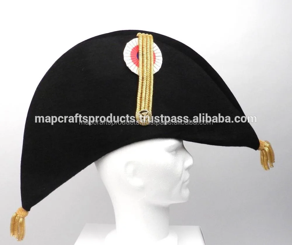 Bicornため役員ゴールド編組帽子 Buy Napoleon S Bicorne Hats Bicorn For Officer Gold Braid Hats Bicorne Napoleon Hats Product On Alibaba Com