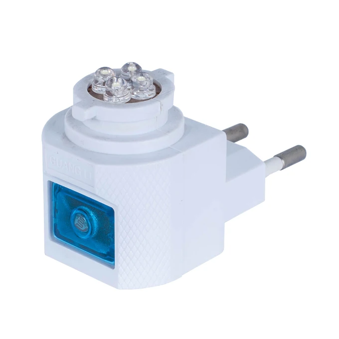 GL-082-GY4  CE ROSH approved European plug E12 Sensor night light wall socket lamp holder lamp base