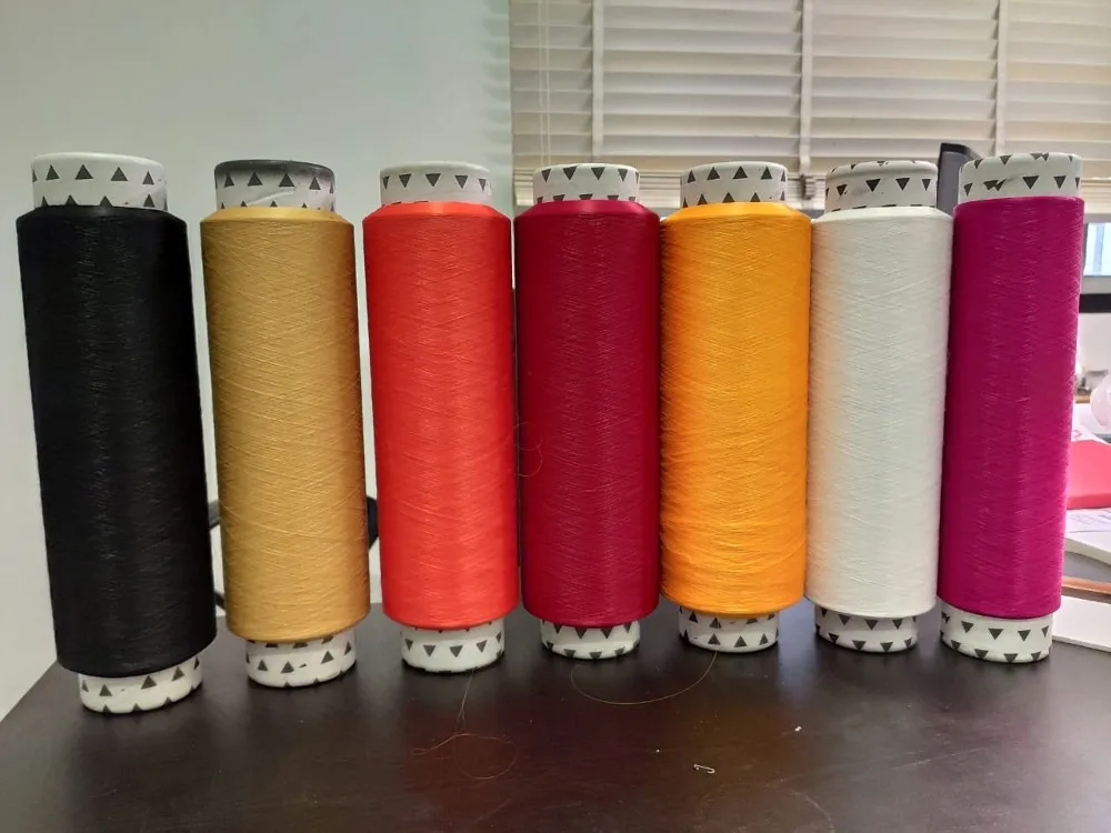 100 % Polyester High Tenacity Yarn Dty 75d/36f - Buy Dty 150/48 ...