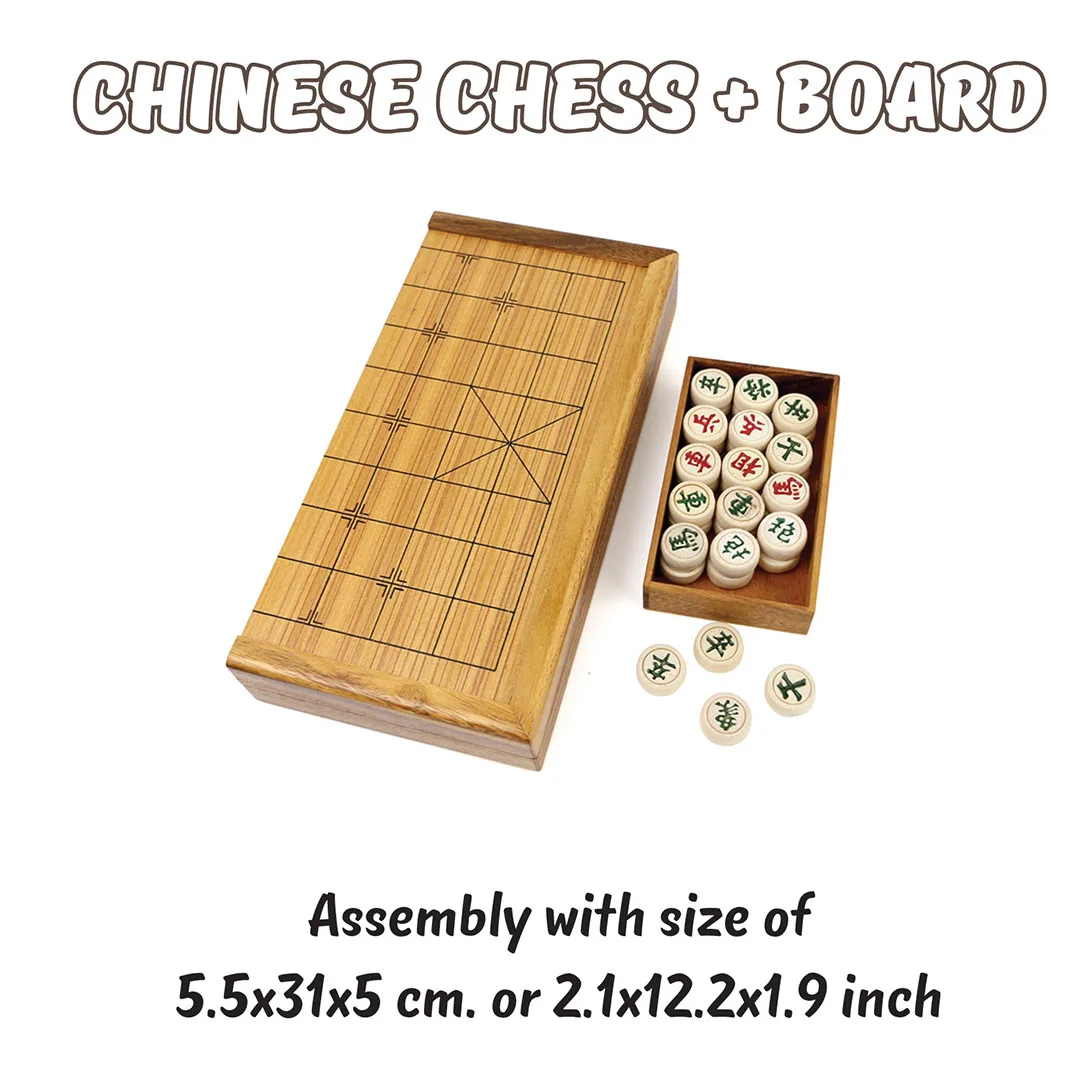 Details about   Antique Chinese Chess Travel Game Party for Kids and Adults Travel Game 