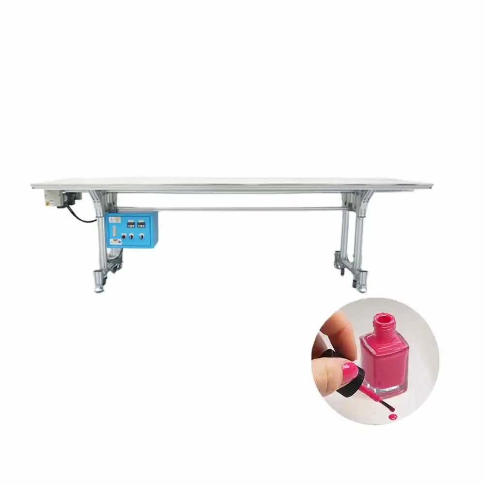 
pvc conveyor belt belt conveyor roller cosmetic product low price 