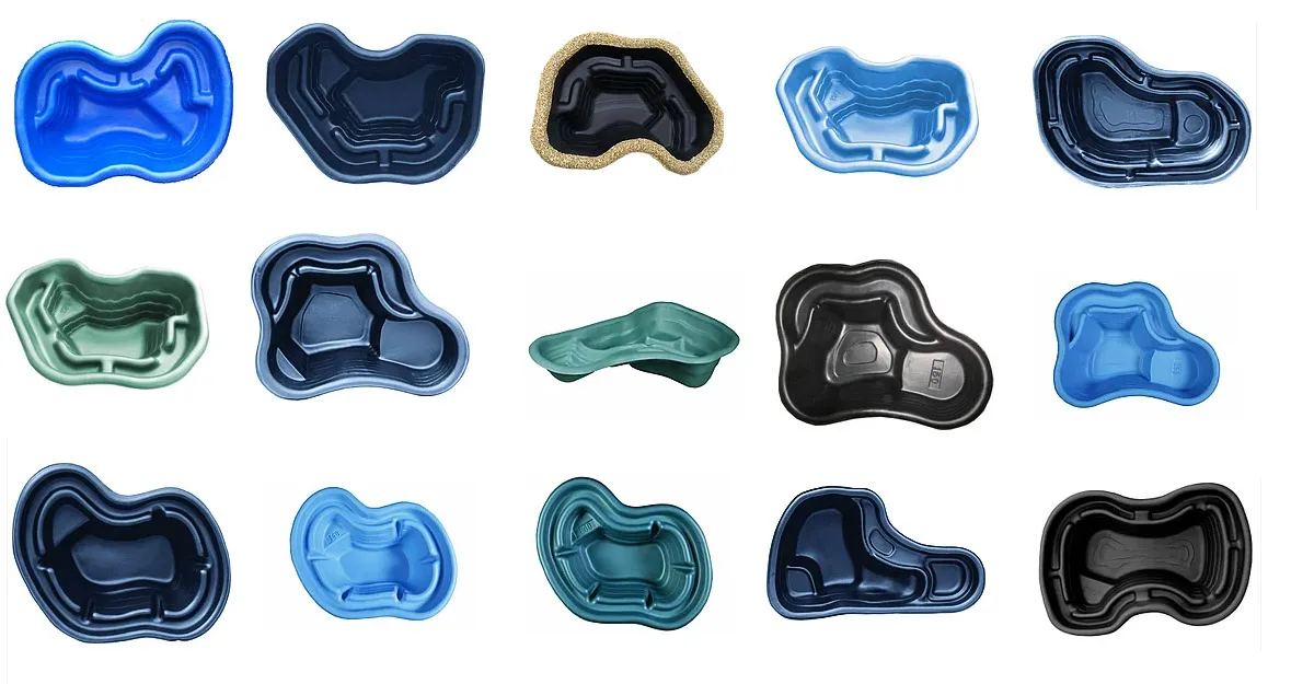 Hdpe Plastic Molded Ready Outdoor Garden Pond Mold For Fish,500 Litres