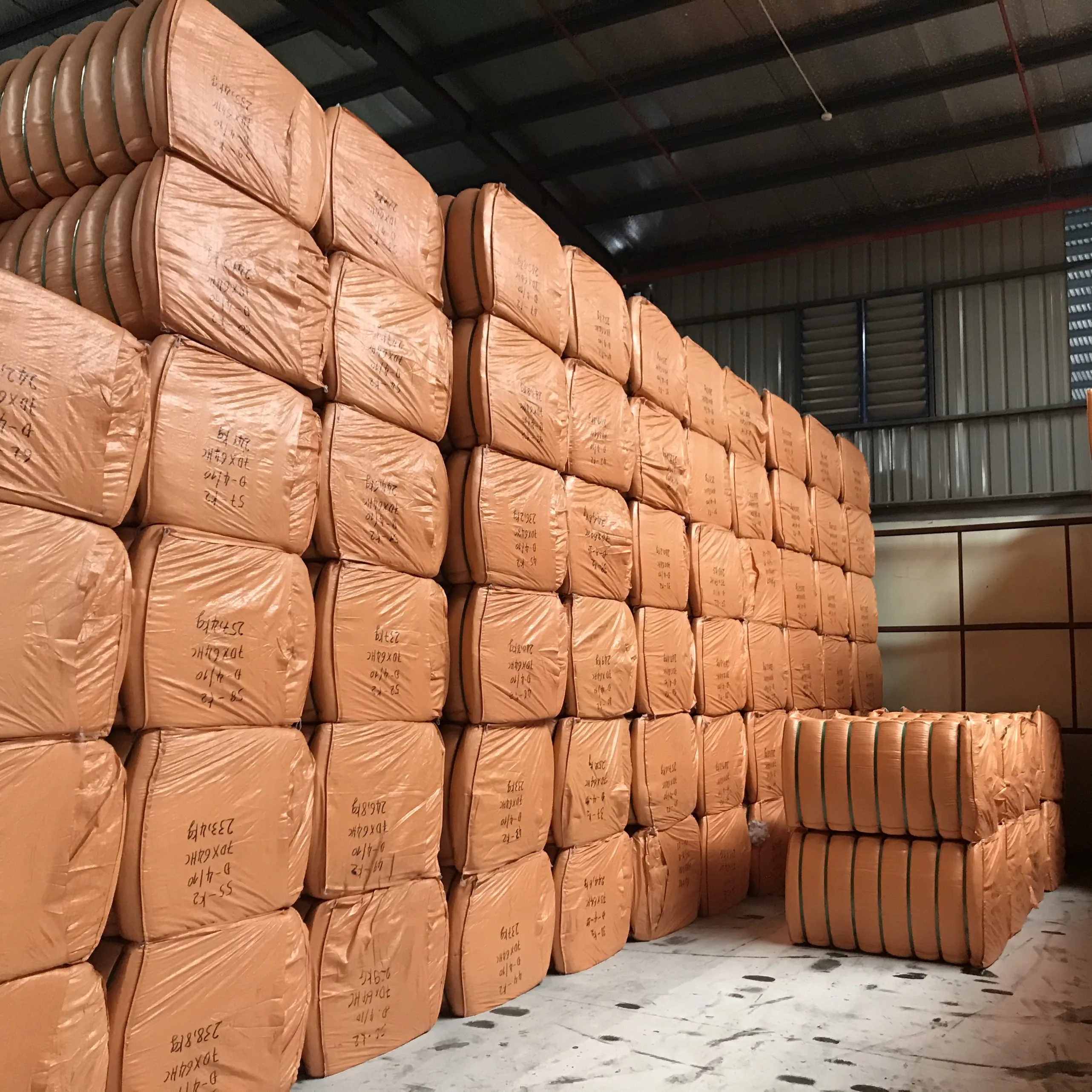 填充枕头 hcs 纤维的再生空心共轭聚酯短纤维 15dx64mm hcs polyfill