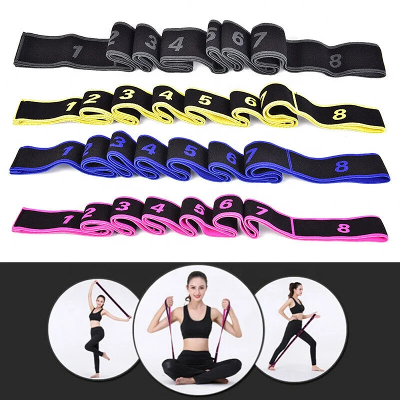 Latin Dance Elastic Stretch Belt Exercise Yoga Strap Resistance Band Buy Professional Training 