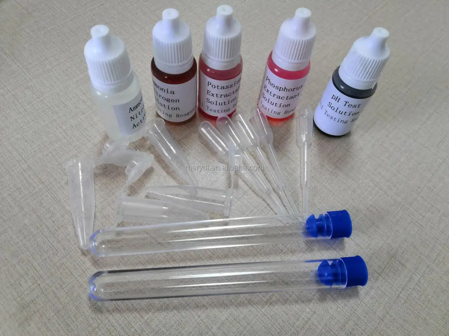 5 In 1 Soil Test Kits Test For Ammonia Nitrogen Ph Phosphorus Potassium
