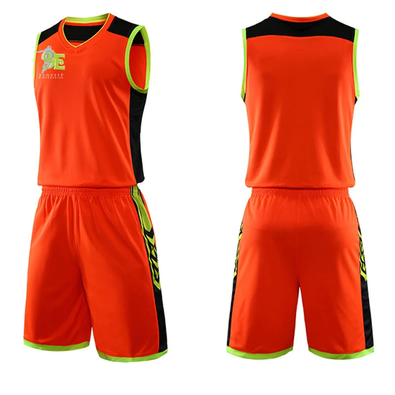 Custom Reversible Basketball Uniform For Men Quick Dry Basketball