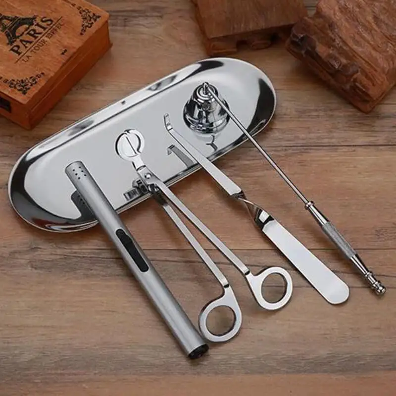 Spot Silver Wick Trimmer Custom Logo Wick Trimmer Scissors Candle Tool