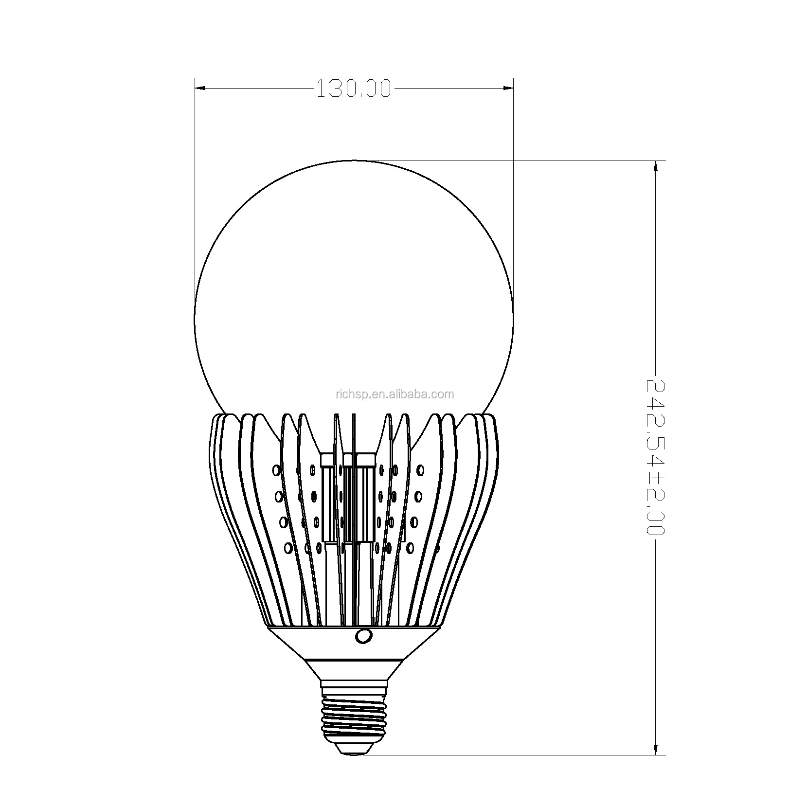 BULB-RSP-WAL OD