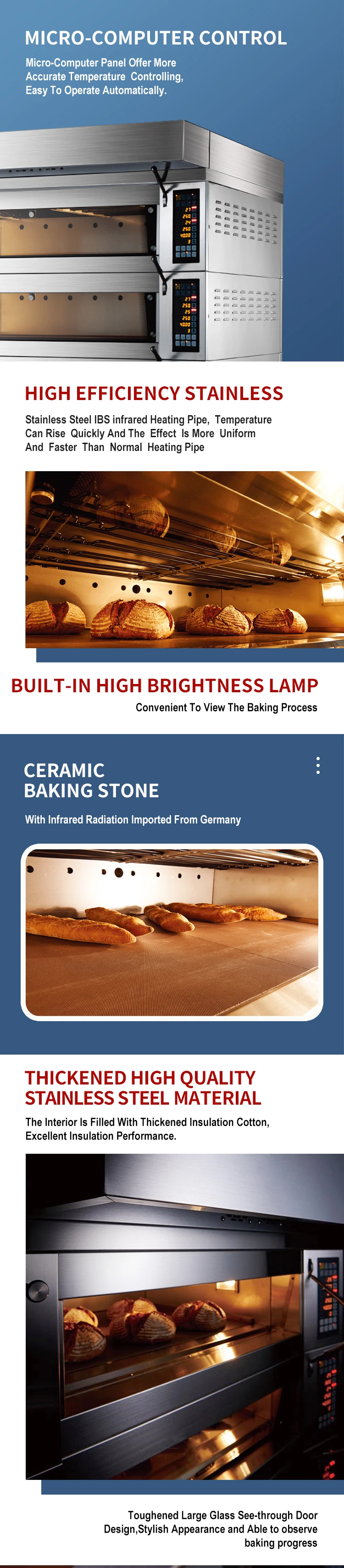 baguette oven baking