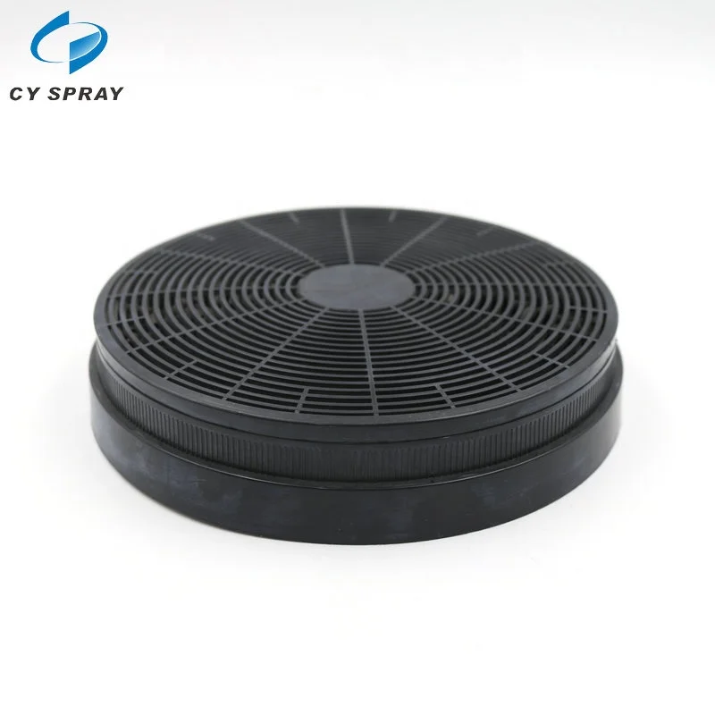 Kitchen round activated carbon replacement charcoal cooker range hood filter